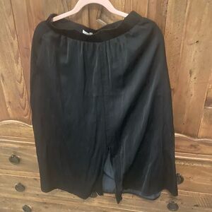 LOFT Petite Black Skirt